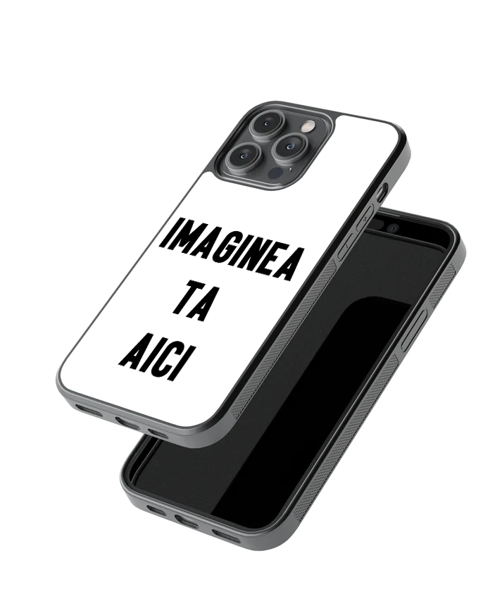 Husa personalizata cu poza ta pentru Apple iPhone + Folie de sticla CADOU