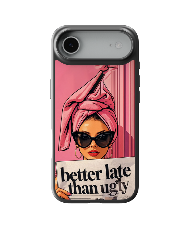 Husa Better Late Apple iPhone Impact Ultra
