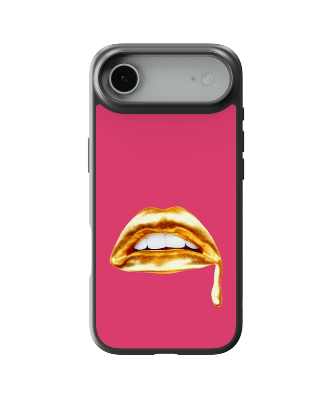 Husa Golden Lips Apple iPhone Impact Ultra