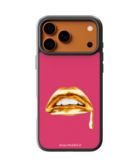 Husa Golden Lips Apple iPhone Impact Ultra