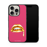 Husa Golden Lips Apple iPhone Impact Ultra