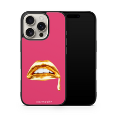 Husa Golden Lips Apple iPhone Impact Ultra