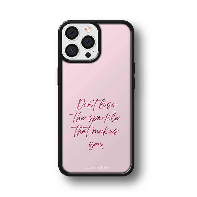 Husa Don't lose the sparkle that makes you Apple iPhone Impact Ultra