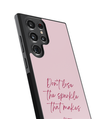 Husa Don't lose the sparkle that makes you Samsung Impact Ultra