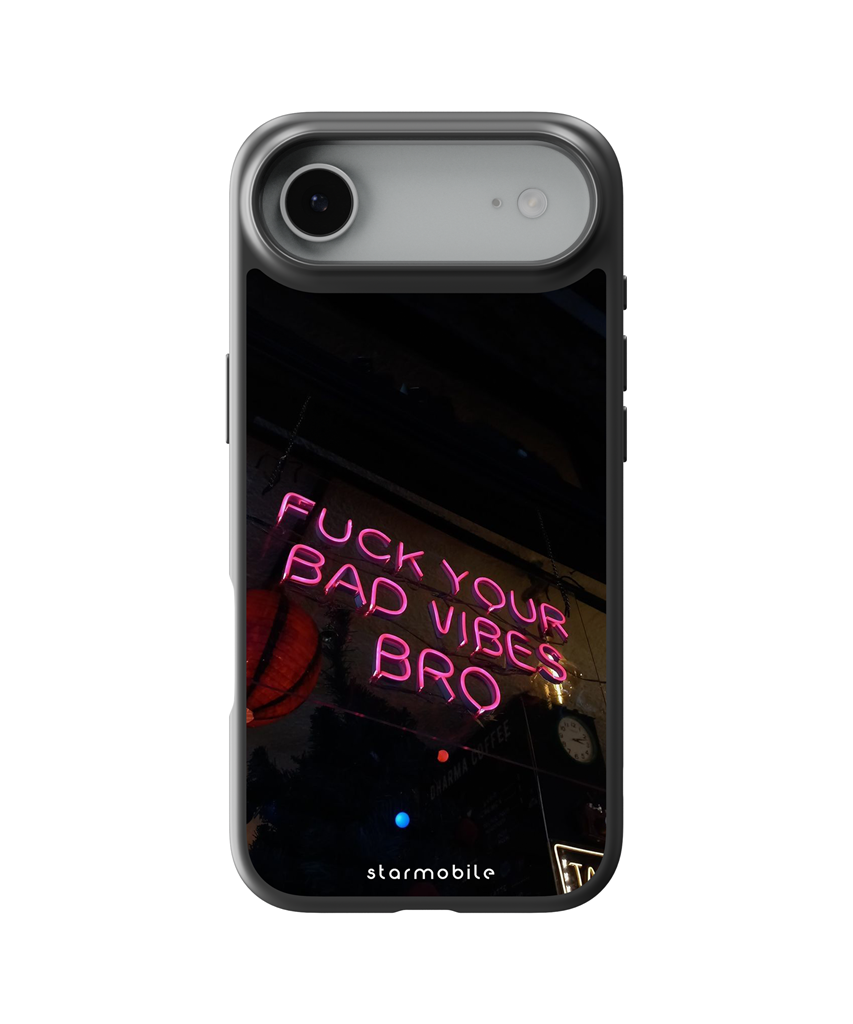 Husa F*ck your bad vibes Apple iPhone Impact Ultra