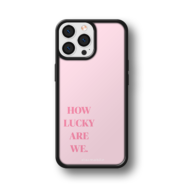 Husa How Lucky Are We Apple iPhone Impact Ultra