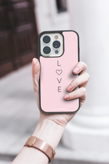 Husa Love Pink Apple iPhone Impact Ultra