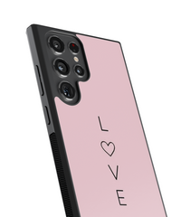 Husa Love Pink Angel Samsung Impact Ultra