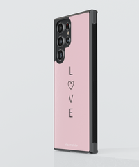 Husa Love Pink Angel Samsung Impact Ultra
