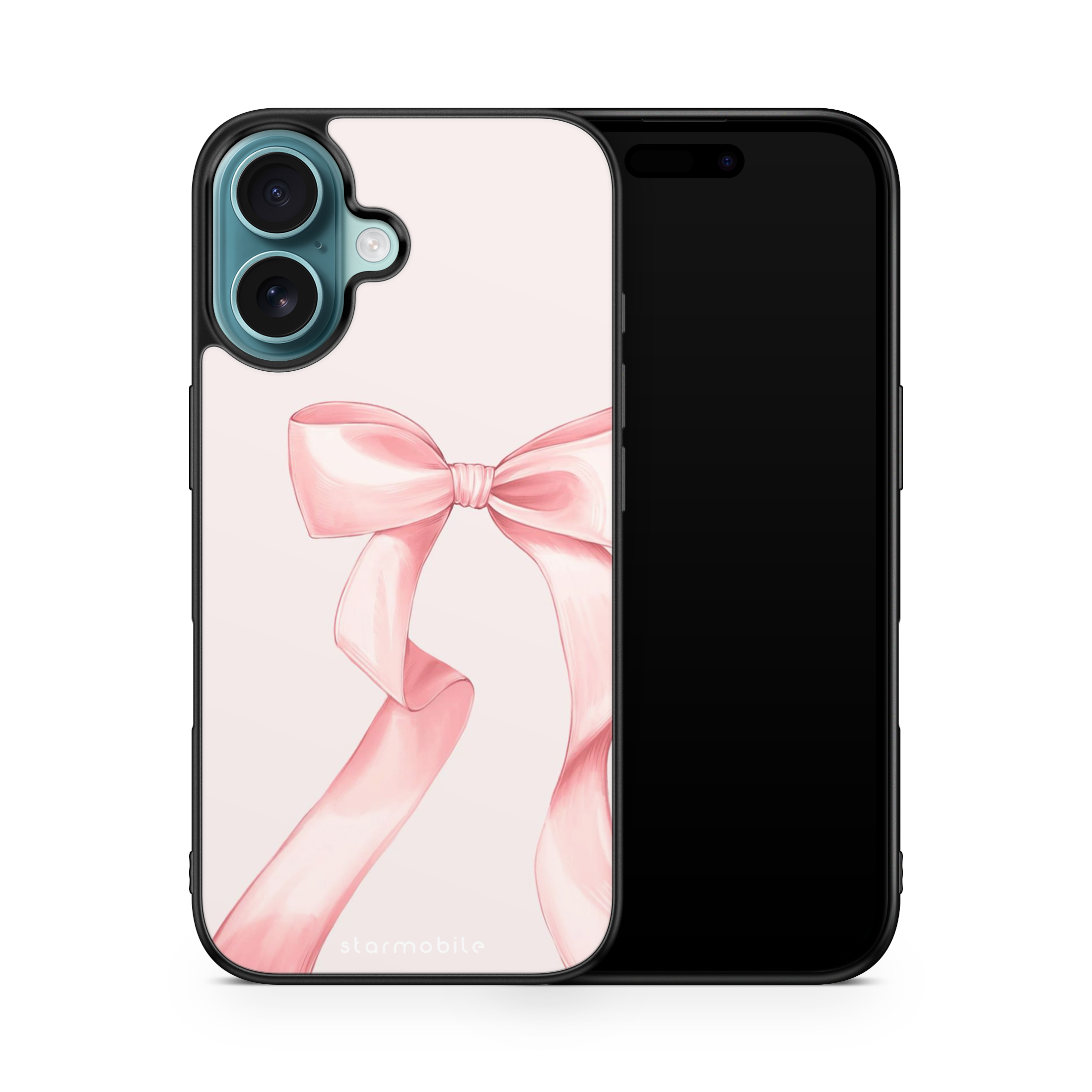 Husa Pink Bow Apple iPhone Impact Ultra