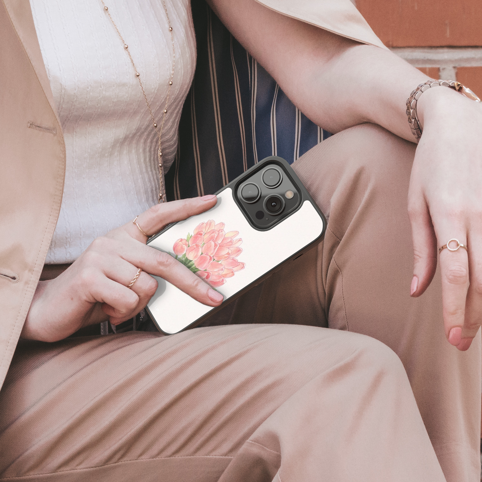 Husa Tulips Apple iPhone Impact Ultra