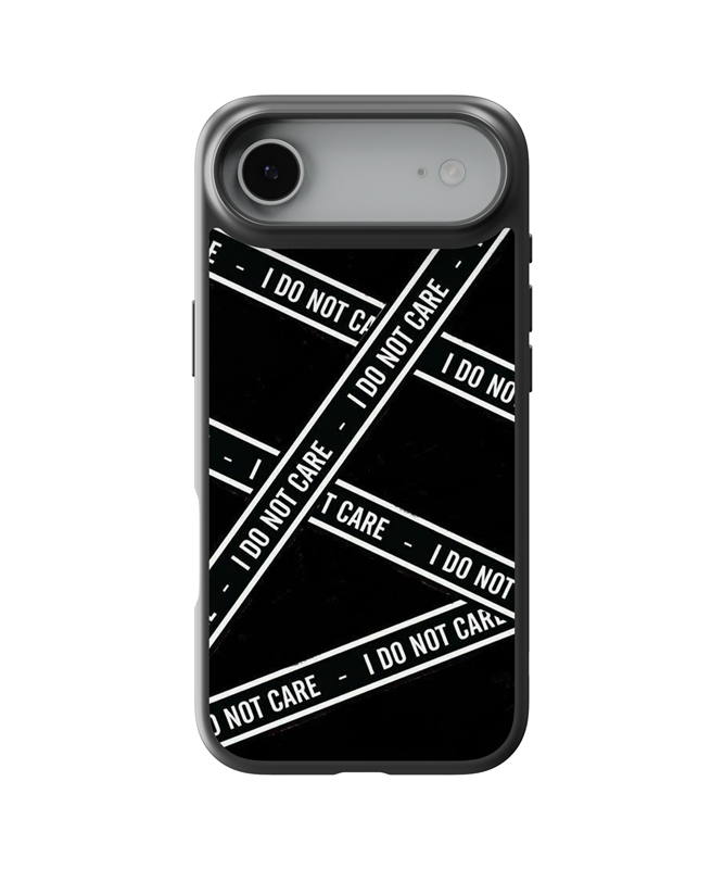 Husa i do not care Apple iPhone Impact Ultra