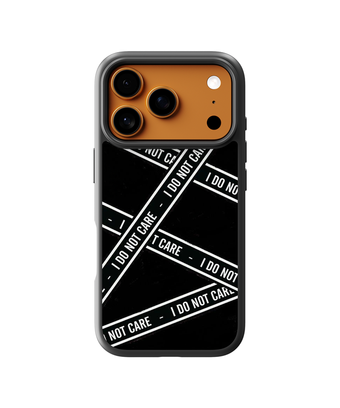 Husa i do not care Apple iPhone Impact Ultra