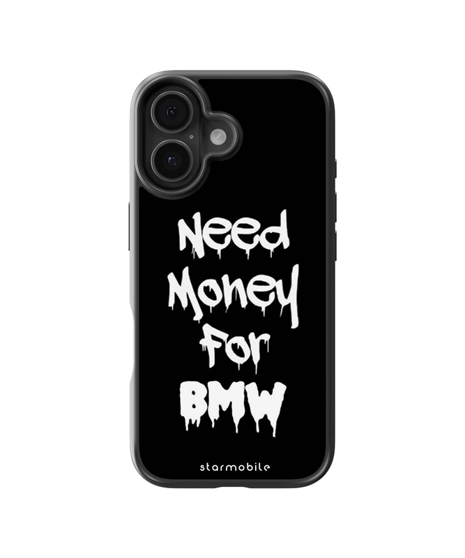 Husa Need Money For BMW Apple iPhone Impact Ultra