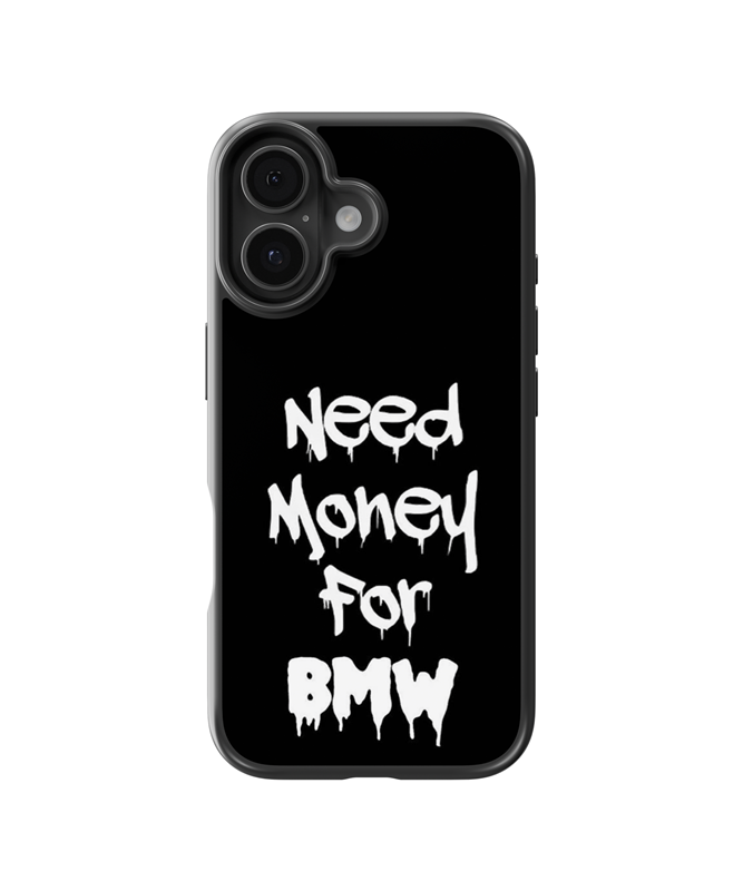 Husa Need Money For BMW Apple iPhone Impact Ultra