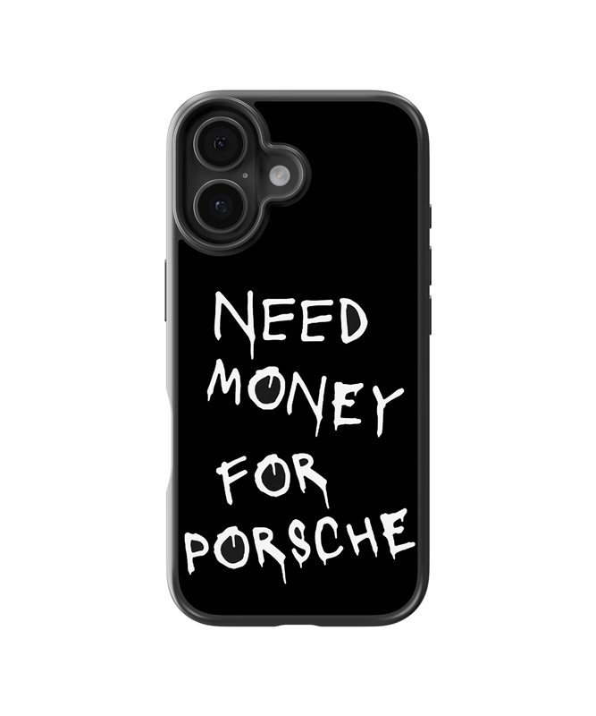 Husa Need Money For Porsche Apple iPhone Impact Ultra