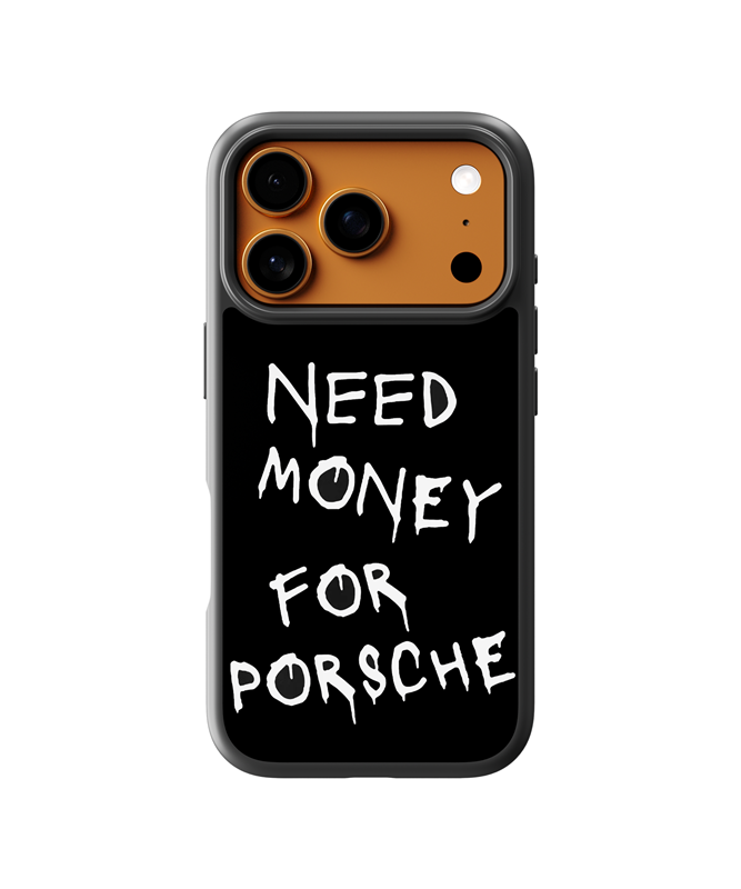 Husa Need Money For Porsche Apple iPhone Impact Ultra