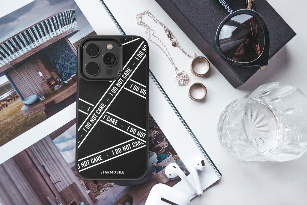 Husa i do not care Apple iPhone Impact Ultra