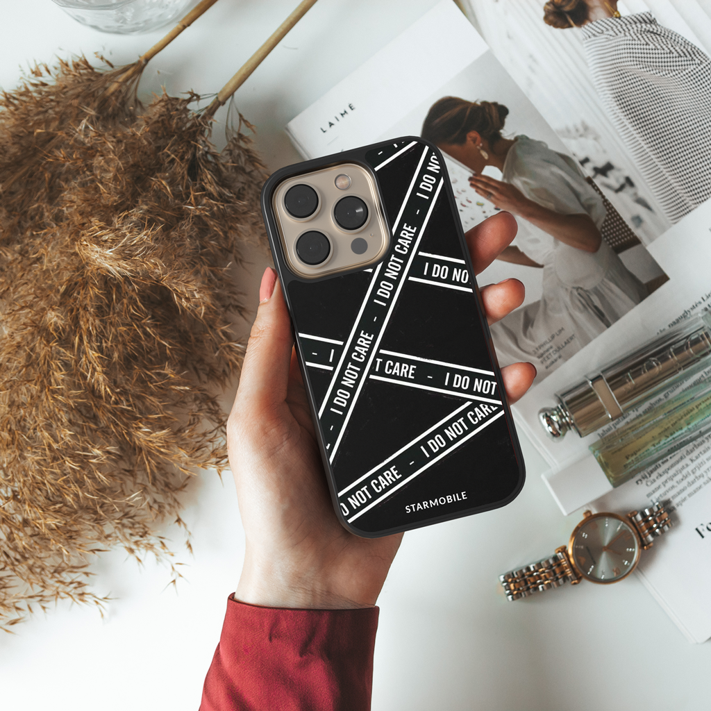 Husa i do not care Apple iPhone Impact Ultra