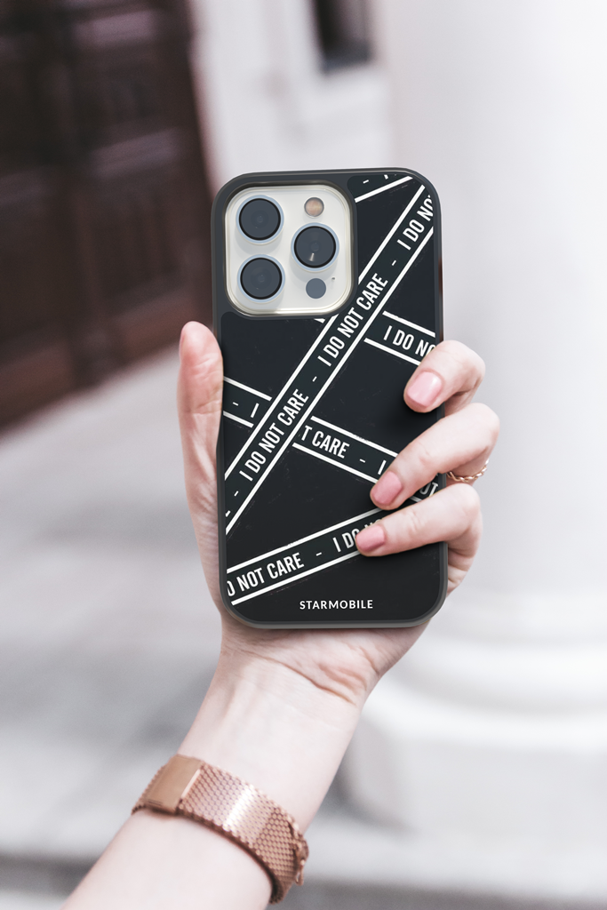 Husa i do not care Apple iPhone Impact Ultra