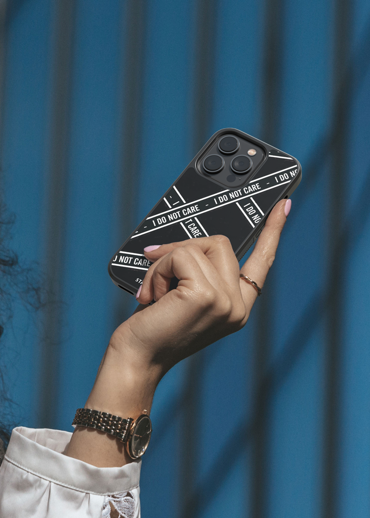 Husa i do not care Apple iPhone Impact Ultra