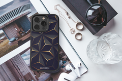 Husa Low Poly Gold Apple iPhone Impact Ultra