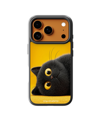 Husa Yellow Kitten Apple iPhone Impact Ultra