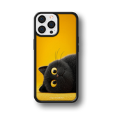 Husa Yellow Kitten Apple iPhone Impact Ultra