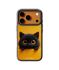 Husa Yellow Kitten 2 Apple iPhone Impact Ultra