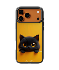 Husa Yellow Kitten 2 Apple iPhone Impact Ultra