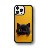Husa Yellow Kitten 2 Apple iPhone Impact Ultra
