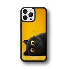 Husa Yellow Kitten Apple iPhone Impact Ultra