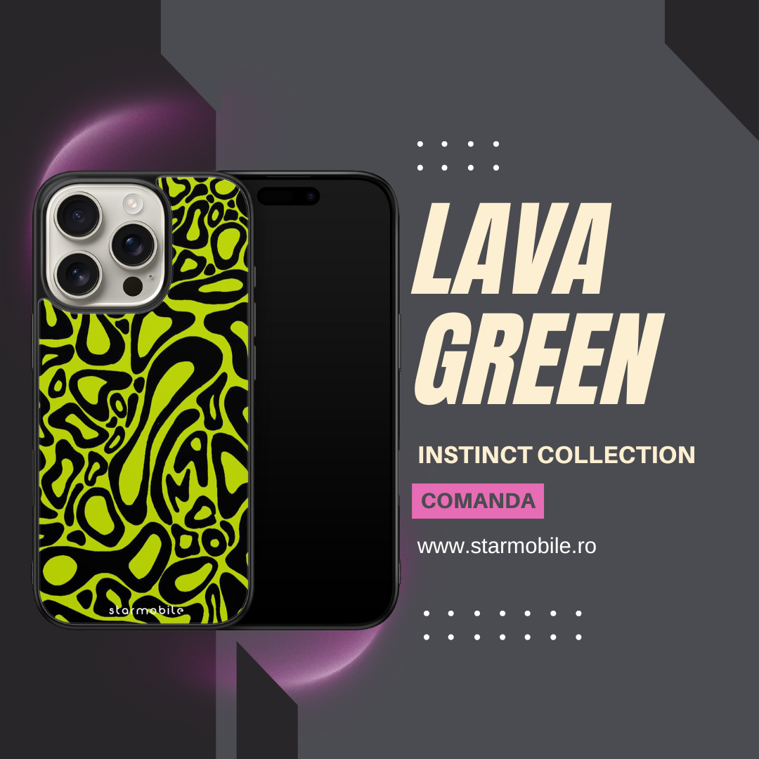 Husa Lava Green Apple iPhone Impact Ultra