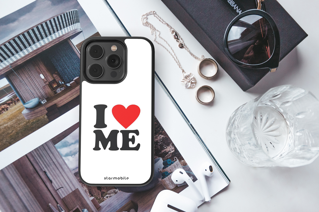 Husa I LOVE ME Apple iPhone Impact Ultra