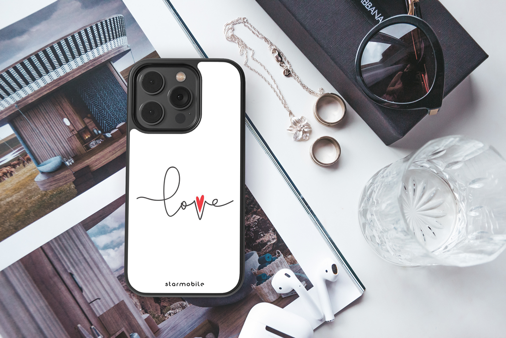 Husa Love Heart Apple iPhone Impact Ultra
