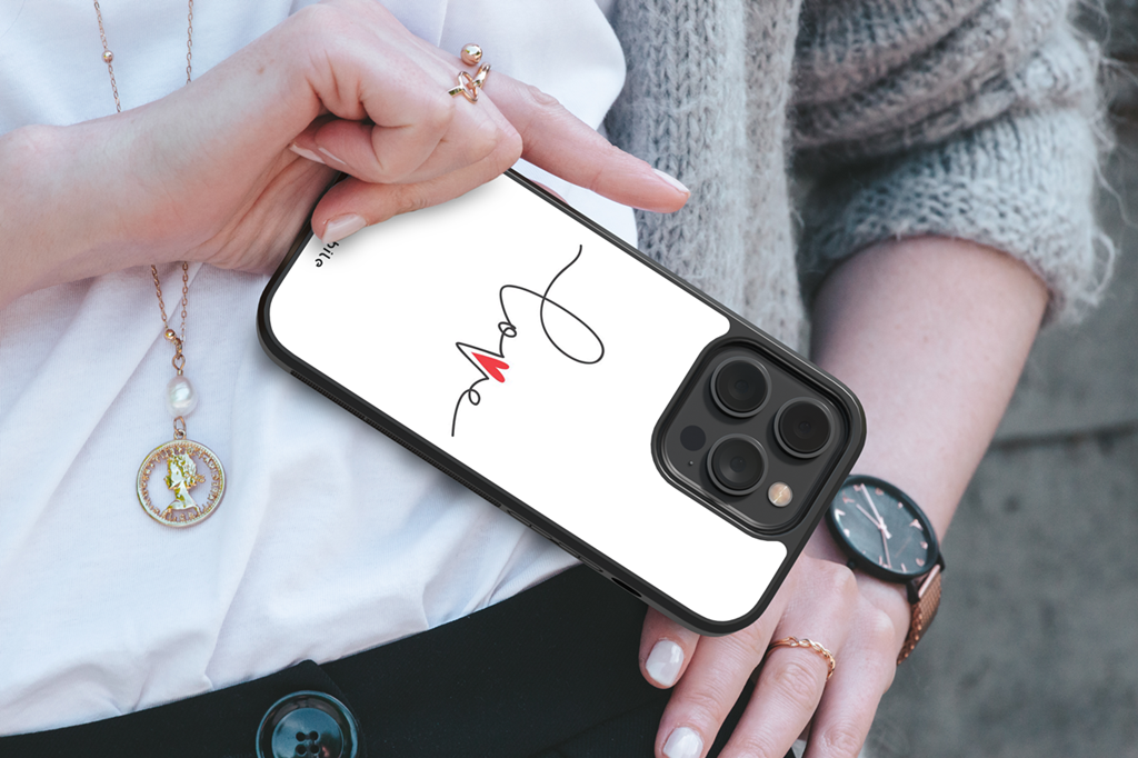 Husa Love Heart Apple iPhone Impact Ultra