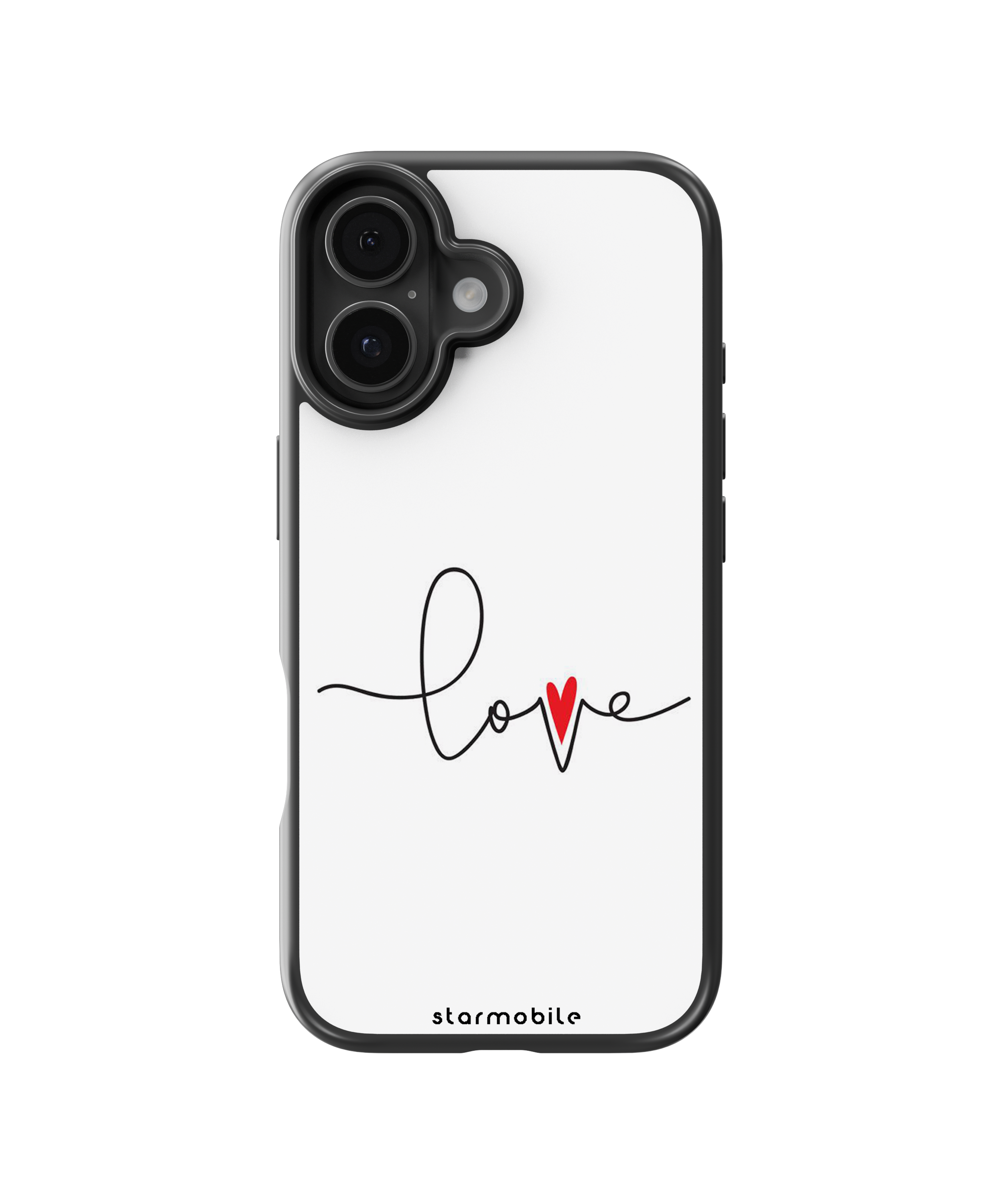 Husa Love Heart Apple iPhone Impact Ultra