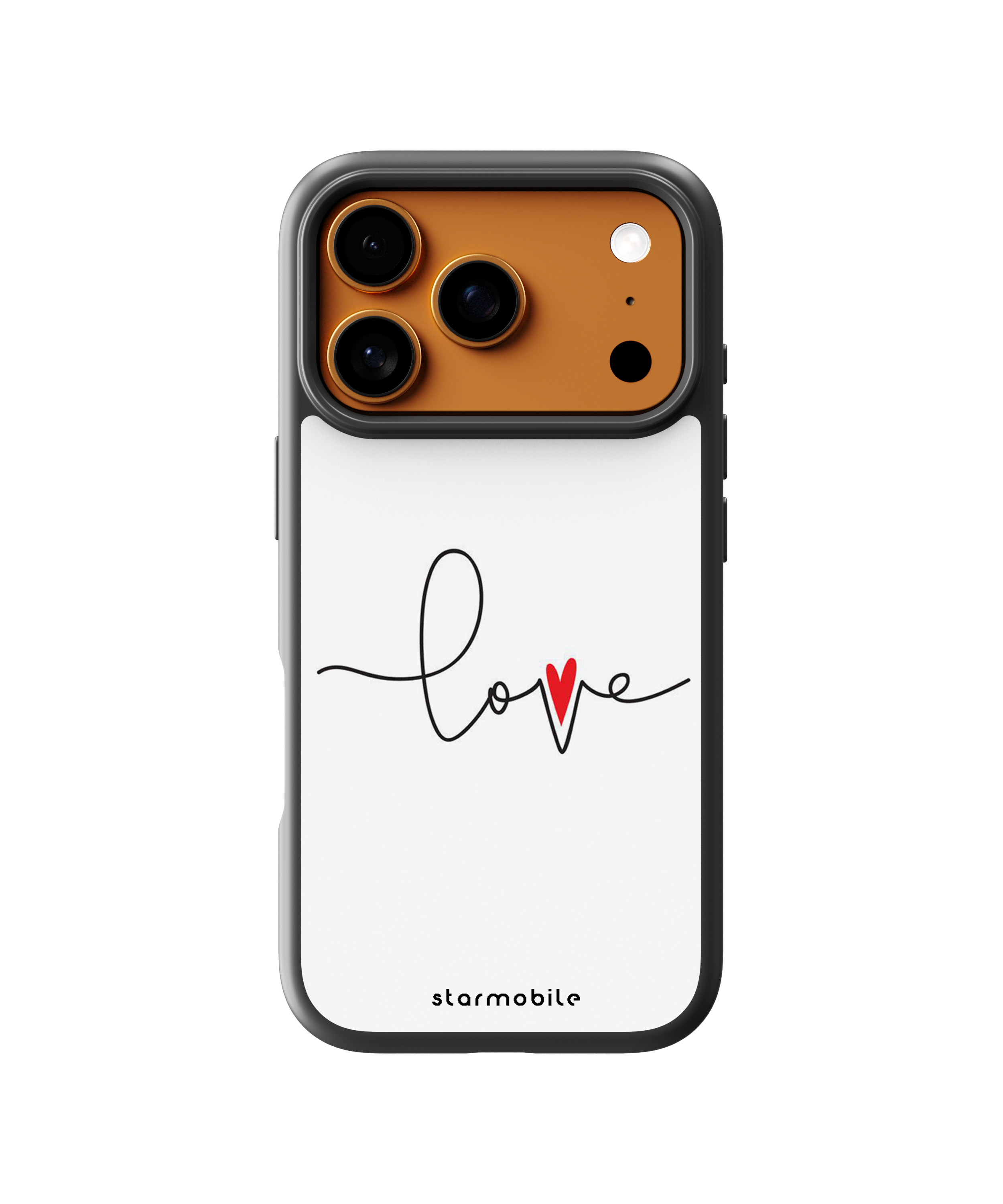 Husa Love Heart Apple iPhone Impact Ultra