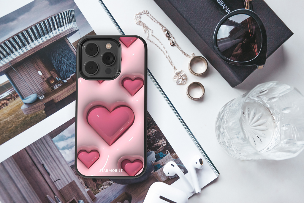 Husa Puffer Heart Apple iPhone Impact Ultra