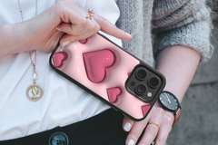 Husa Puffer Heart Apple iPhone Impact Ultra