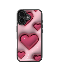 Husa Puffer Heart Apple iPhone Impact Ultra