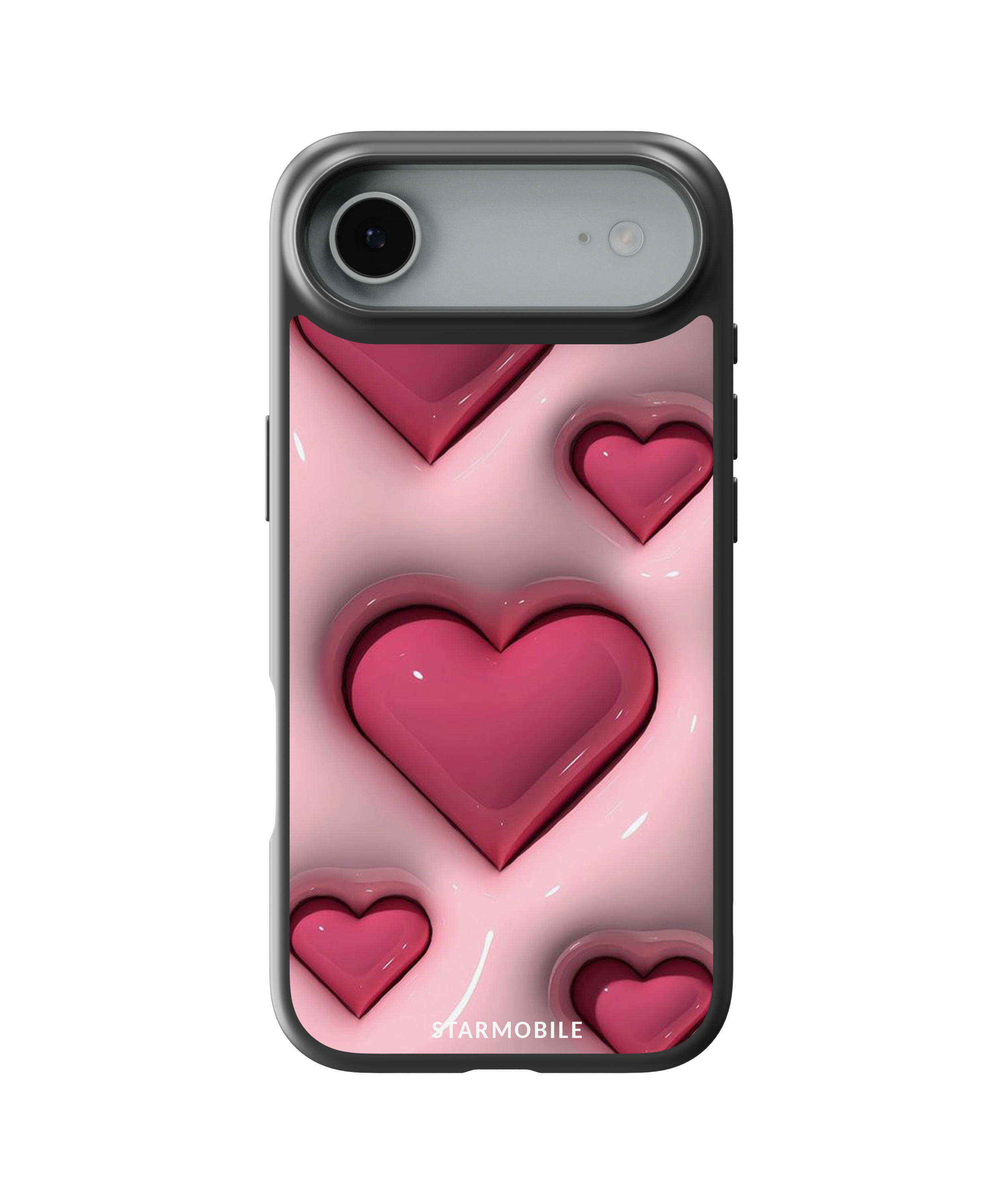 Husa Puffer Heart Apple iPhone Impact Ultra