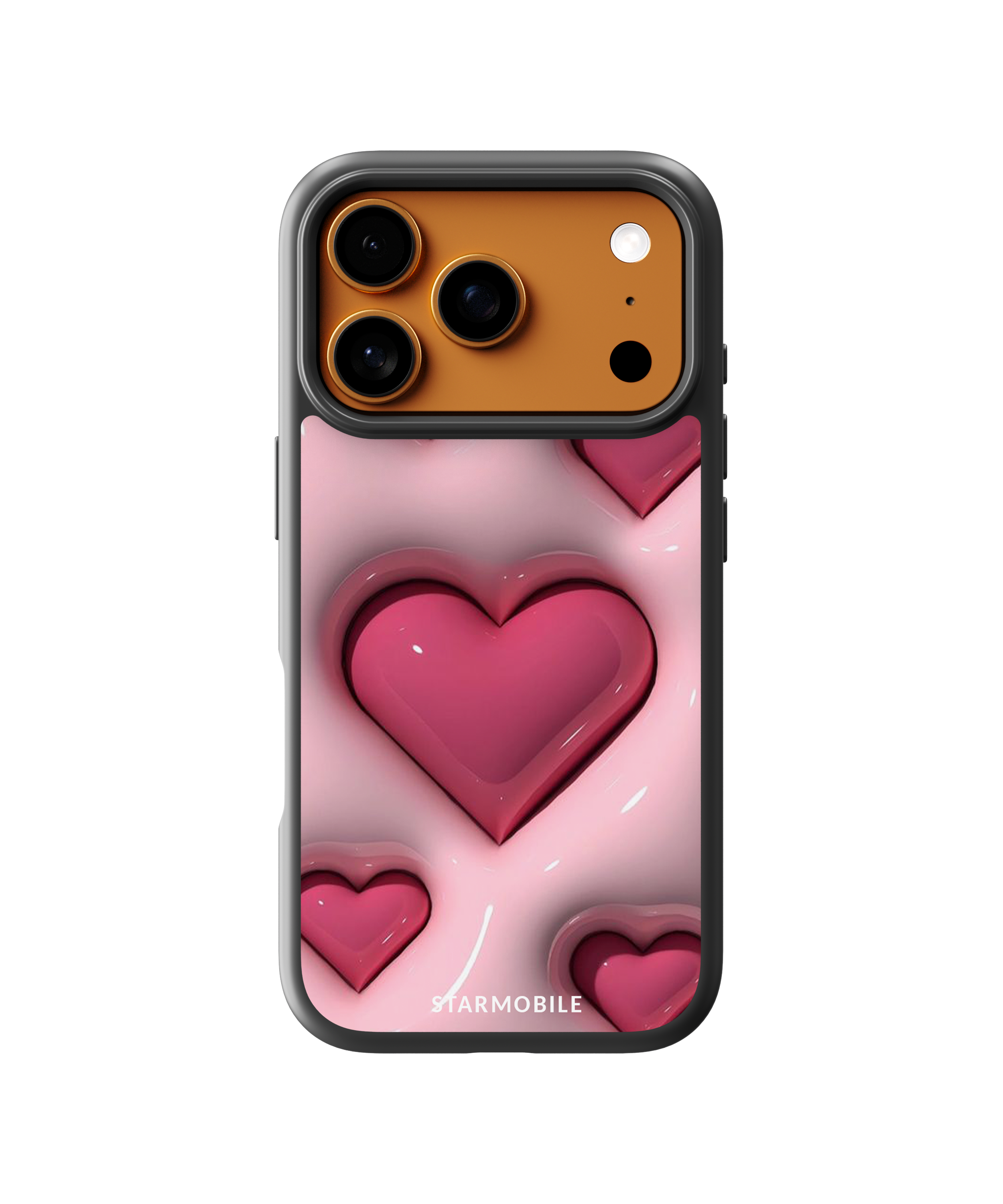 Husa Puffer Heart Apple iPhone Impact Ultra