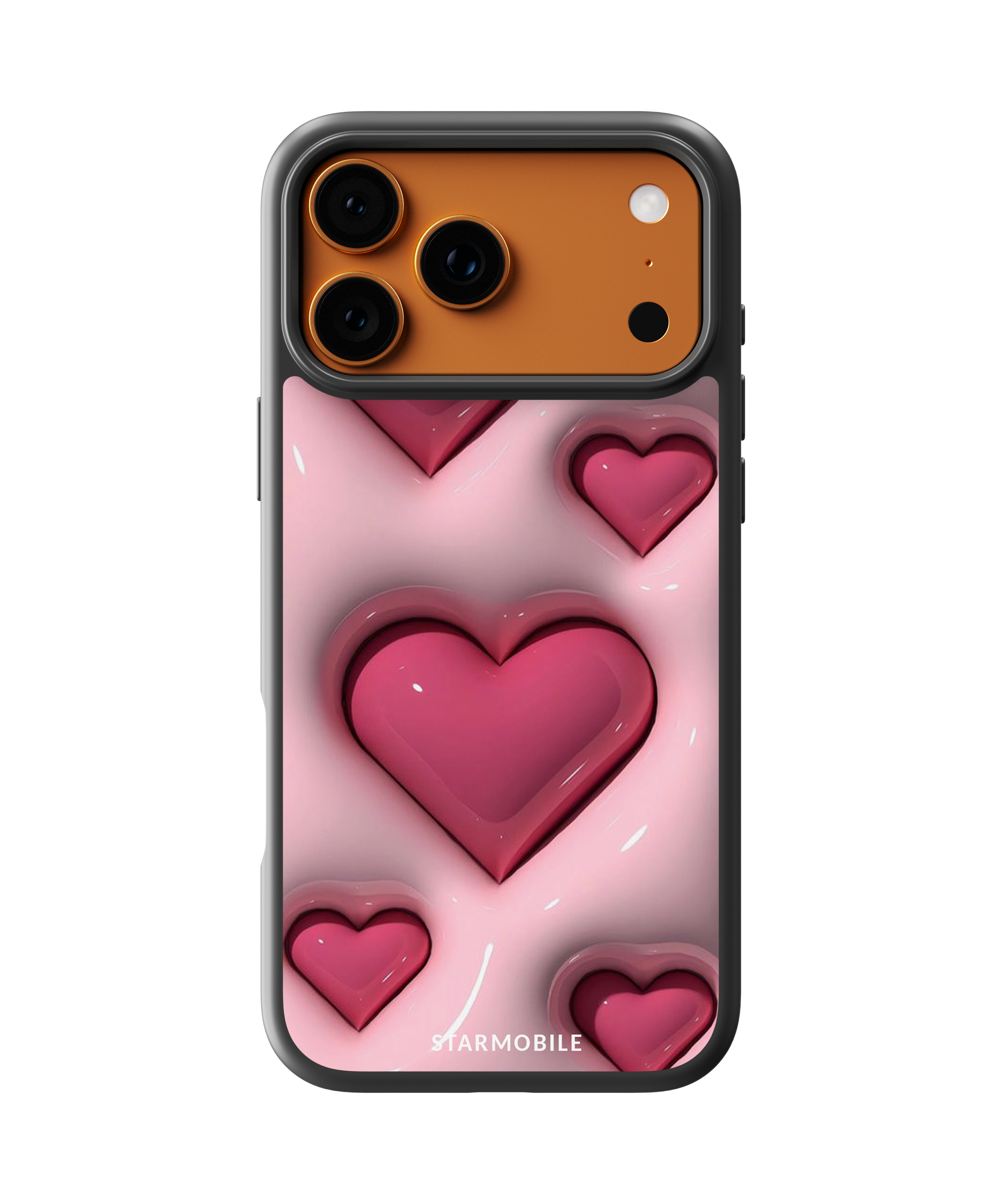 Husa Puffer Heart Apple iPhone Impact Ultra