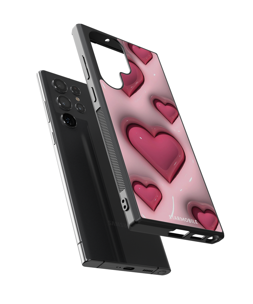 Husa Puffer Heart Samsung Impact Ultra