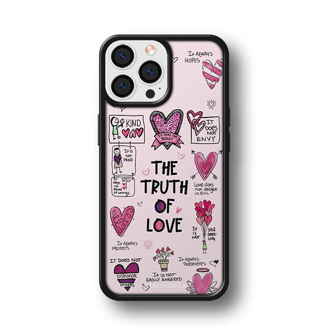Husa The truth of love Apple iPhone Impact Ultra