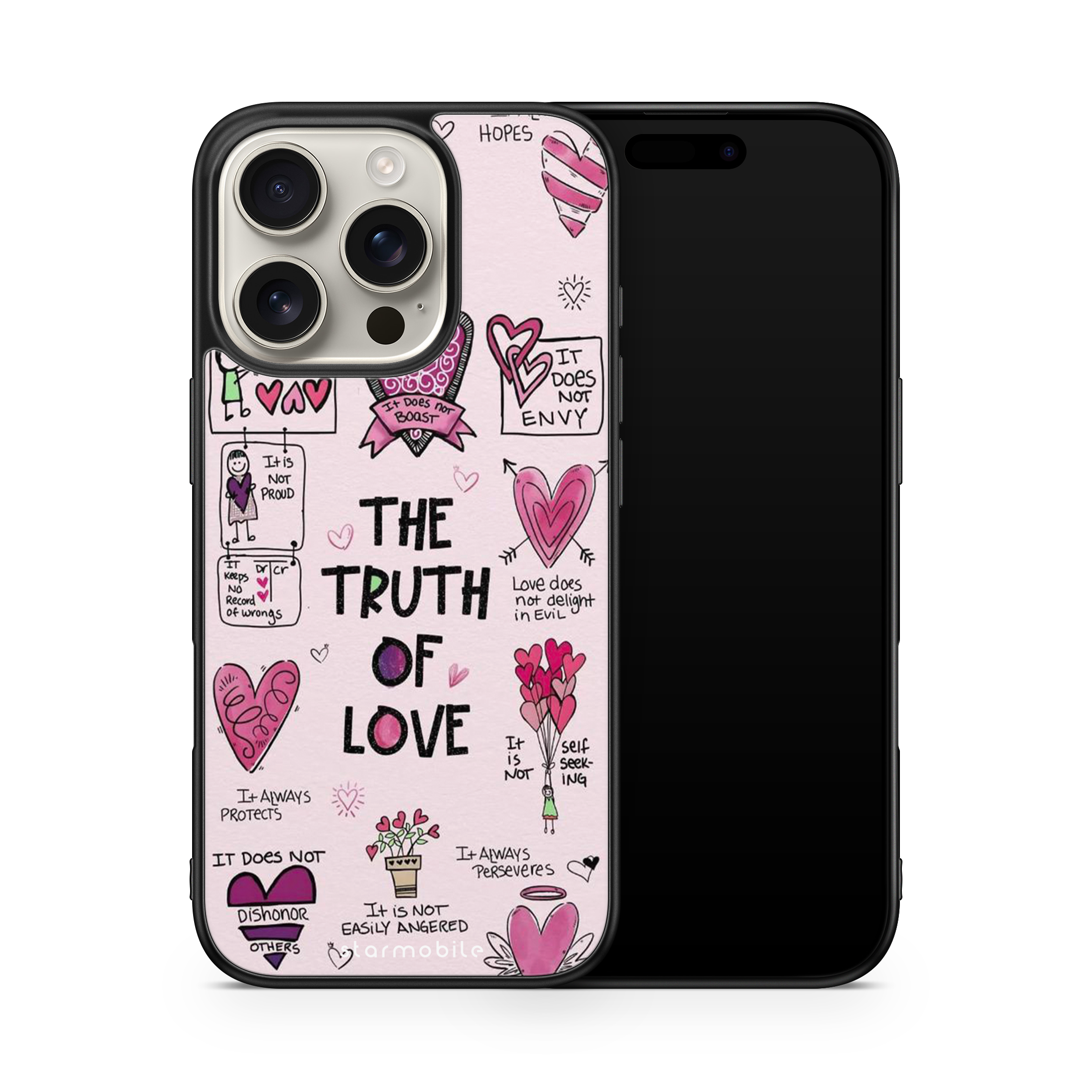 Husa The truth of love Apple iPhone Impact Ultra