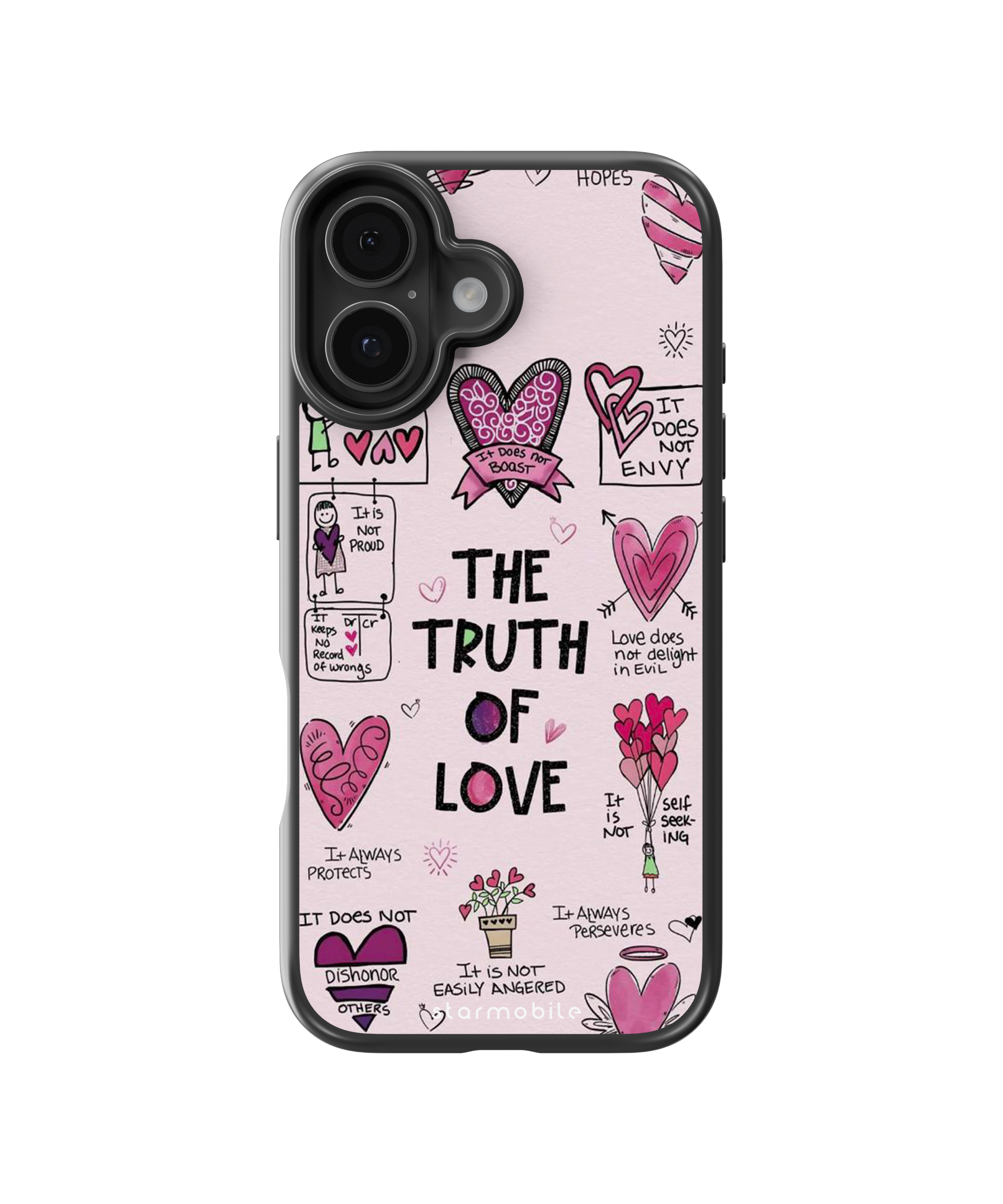 Husa The truth of love Apple iPhone Impact Ultra