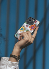 Husa Flowers 3D Apple iPhone Impact Ultra