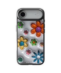 Husa Flowers 3D Apple iPhone Impact Ultra